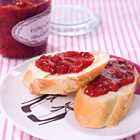 Homemade aardbeienjam
