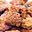 Havermoutkoekjes met kersen en marsepein