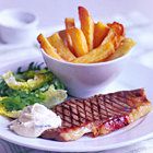 Entrecote met dikke frieten