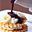 Bittere chocoladesaus