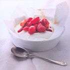 Pavlova met aardbeien