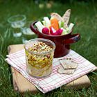 Hummus met pijnboompitten