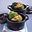 Gevulde courgette met ricotta en champignons