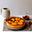 Chocolade crumble met abrikozen