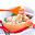 Couscous salade met gamba's en rode peper