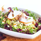 Kipsalade met noten en shiso