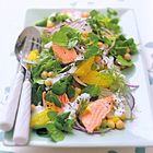 Zalmsalade met venkel en sinaasappel