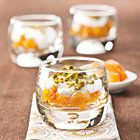 Griekse yoghurt met pistachenoten en gedroogde abrikozen