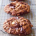 Chocoladekoekjes met stukjes chocolade