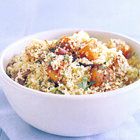 Couscous met pittige pompoen
