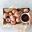 Donuts met kaneel en chocoladesaus