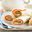 Ontbijt wraps met gerookte zalm