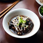 Stoofpotje van tofu en shiitake