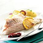 Roodbaars met citroen, gesmoorde venkel en bietenpuree