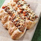 Brood pizza van Turks brood