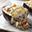 Gevulde aubergine met tonijn, tomaat en pecorino