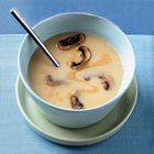 Aardappelsoep met champignons