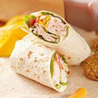 Oosterse wraps met kip en mango