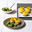 Tarteletjes met tuinbonen, gember en geelwortel