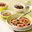 Gazpacho met reepjes en Alpro soya yoghurtvariatie