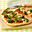 Pizza met broccoli en blauwe kaas