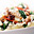 Penne met kip, spinazie en champignons