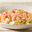Spaghetti met garnalen en lente-uitjes