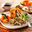 Gevulde paprika's met kipfilet
