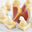 Witte chocoladetaart met grapefruitsorbet