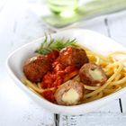 Italiaanse gehaktballetjes in tomatensaus