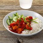 Kipfilet in pittige tomatensaus