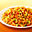 Macaroni met gehakt, courgette, paprika en lente-ui