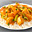 Rijst met kip tandoori en prei