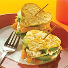 Wraps met avocado en gerookte zalm