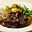 Biefstuk met champignon-portsaus
