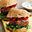 Hamburgers met mango-chutneysaus