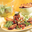 Linzensalade met notenbrood-croutons
