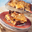 Krentenbrood met rum en perzik uit de oven
