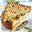 Rozijnenbrood tosti met banaan