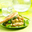 Naanbrood sandwich met kip