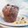 Chocoladetaartjes met vanille- en chocoladesaus