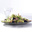 Avocadosalade met peultjes en Hollandse garnalen