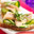 Crostini met paling en courgette