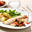 Gegrilde tilapia met grove tomatentapenade