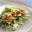 Lasagne met zalm en basilicumdressing