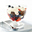Roggebroodtoetje met rood fruit