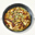Spaanse broodtortilla met chorizo uit de oven