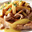 Karbonade met groene currysaus en mangosalade