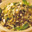 Aubergine puree met uien en munt