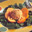 Waterkerssalade met sharonfruitmousse